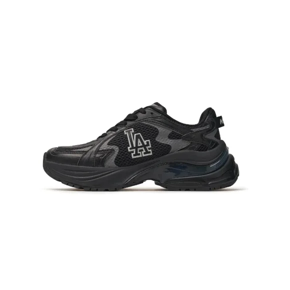 MLB Courbe Coureur la Dodgers Noir Unisexe Chaussures de Course