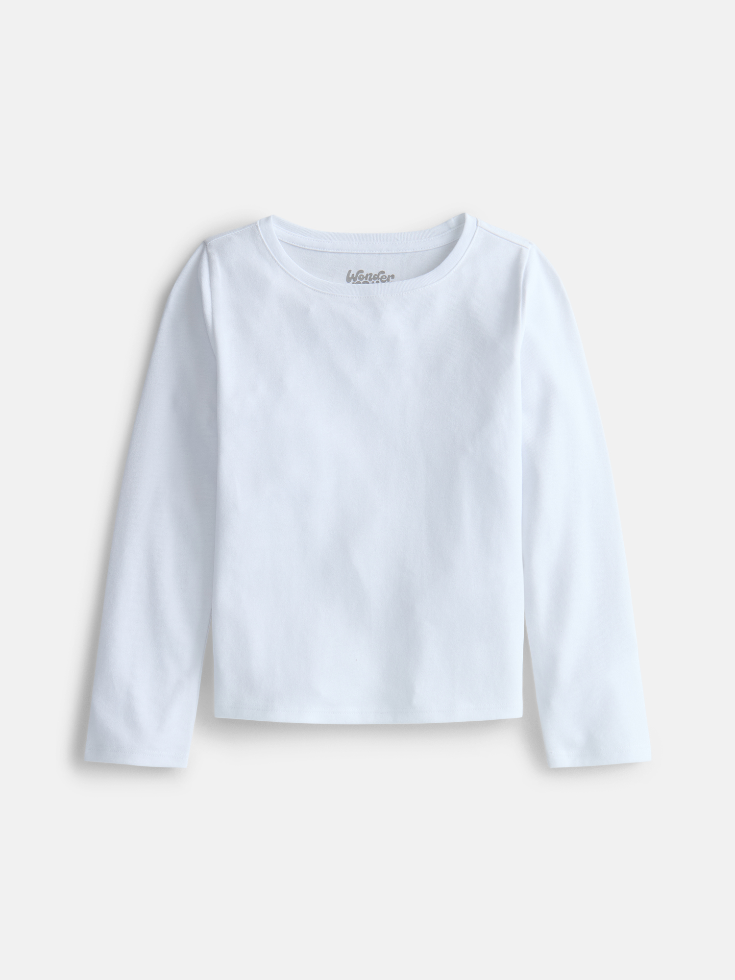 Playera resistente de manga larga para niña, tallas 4-18 y Plus 4