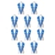 thumbnail image 3 of Injueey Los apliques de encaje de diamantes de imitación bordados con cuentas 3D de moda para proyectos de bricolaje con materiales son azules azul un 10piezas, 3 of 6