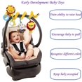 thumbnail image 3 of Hanging Car Seat Toys, Baby Activity Spiral Plush Toys with Music Box Rattles Monkey Lion Teether for Car Seat Stroller Crib Mobile, Animal Travel Toy, 3 of 4