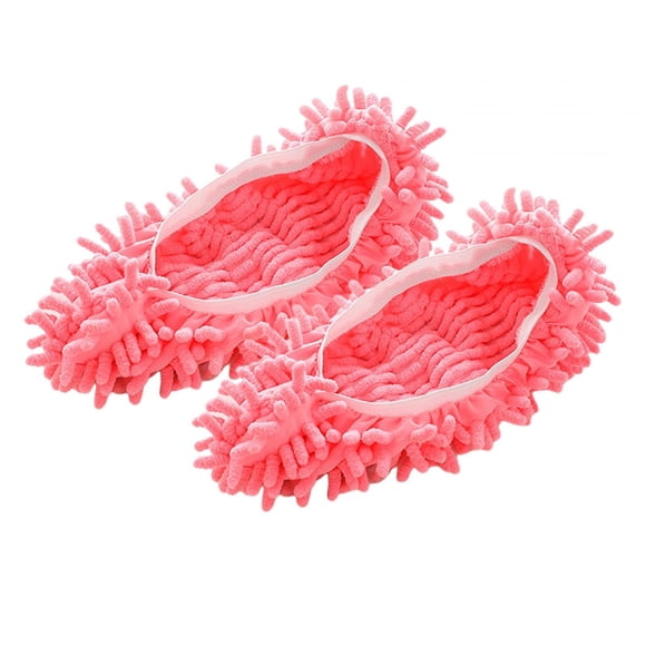 Yingyy Slipper Microfiber Mopping Shoes Cleaning Tool and dust absorption,strong detergency,easily 1 Pair