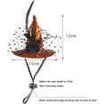 thumbnail image 3 of Monebena Dog Halloween Costumes Dog Costume Halloween Pet Witch Hat Halloween Party Decoration Halloween Costumes for Dogs Small Medium Large Breed (Orange, One Size) M01, 3 of 7