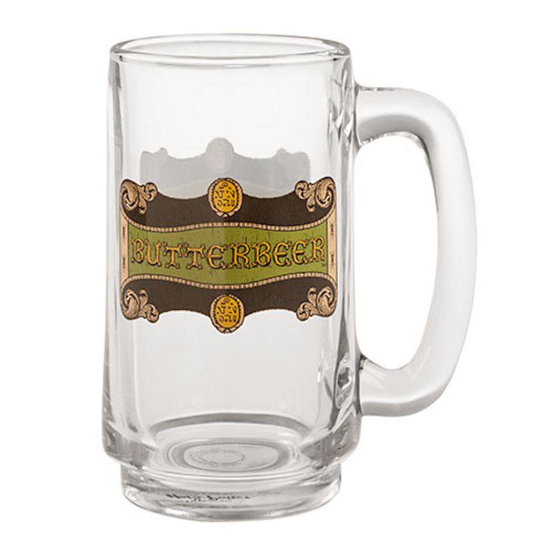 Universal Studios Wizarding World Harry Potter Butterbeer Stein Glass