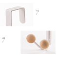 thumbnail image 3 of Door Back Hook Kitchen Cabinet Towel Holder Multi-layer Household A, 3 of 5