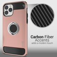thumbnail image 6 of CoverON Apple iPhone 11 Pro Case with Ring Holder, RingCase Series Hybrid Protective Dua Layer Phone Cover, 6 of 8