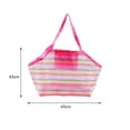 thumbnail image 4 of Mesh Beach Bag Toy Tote Bag Foldable Shell Beach bag Bag Backpack for Beach Picnic, 4 of 9