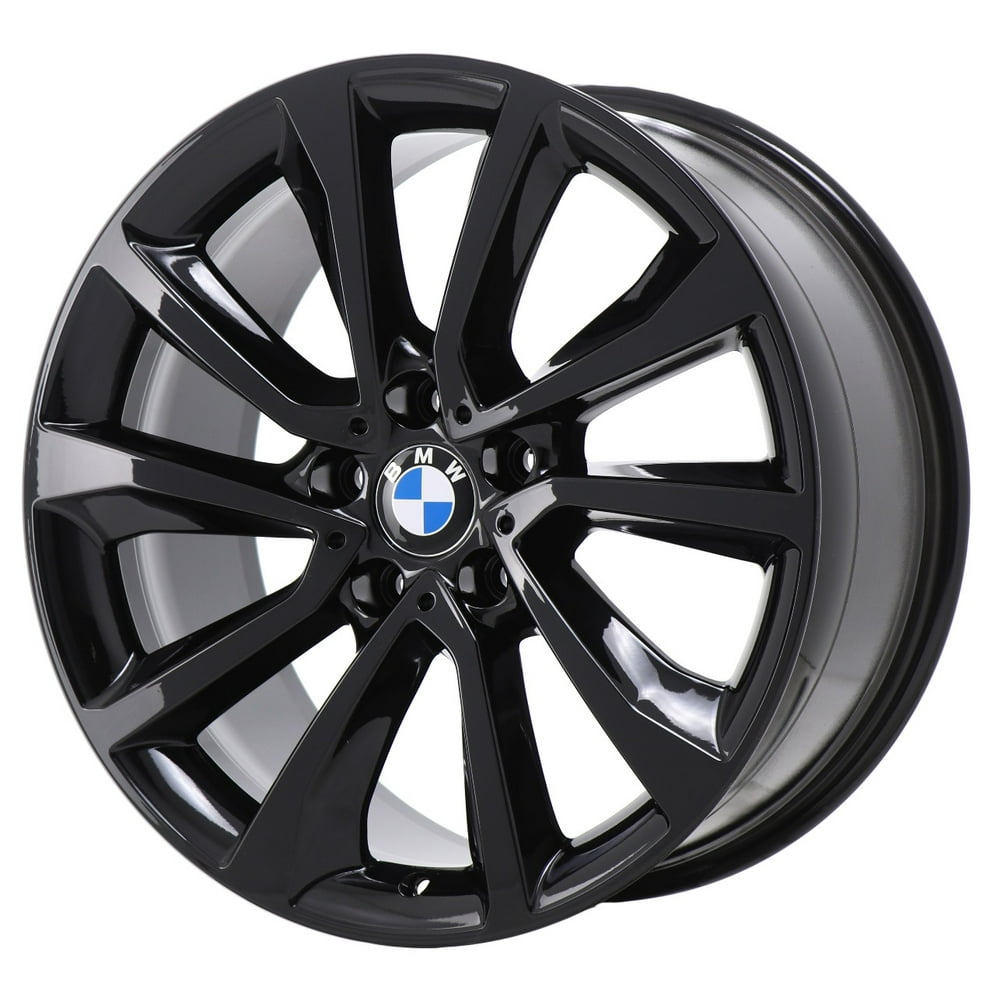 BMW X6 2015 2019 GLOSS BLACK Factory OEM Wheel Rim (Not Replicas)