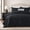 Black, variant on IR Imperial Rooms 3Pc-Embossed Bedspread Microfiber Floral Vintage Quilt Set Lightweight Cal.King Rust