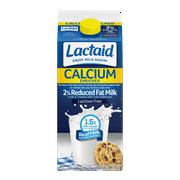 Lactaid 2% Reduced Fat Milk, Calcium Enriched, 64 oz