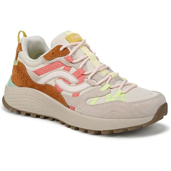 Ryka Karma Women's Trail Walking Sneakers Color: Taupe Multi Size: 8.5