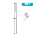 thumbnail image 2 of 6Pcs Reusable Extra Long Straw Cleaner , 10mm Wide Drinking Straw Cleaning Brush for Sippy Cup, Water Bottle and Tubes - Style 4, 2 of 6