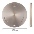 thumbnail image 1 of Plaque de Conduction Thermique pour Cuisinière à Induction en Acier Inoxydable, 1 of 1