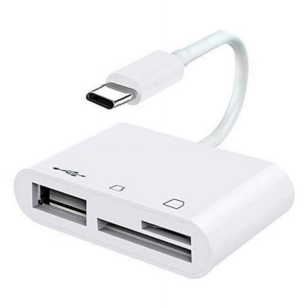 Covid Inc USB Type C Memory Card Reader for SD/Micro SD/SDHC Cards