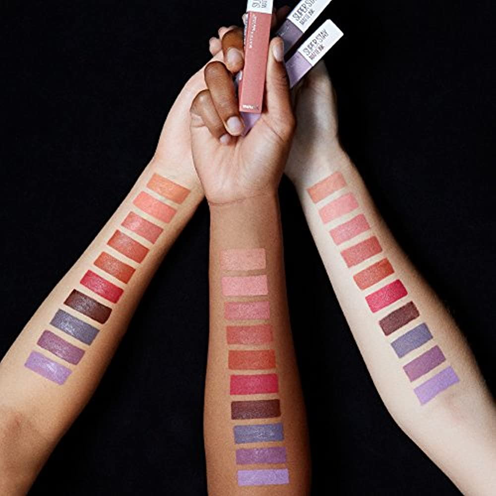 Maybelline Superstay Matte Ink Un Nude Liquid Lipstick Seductress Pack Of 2 Walmart Com