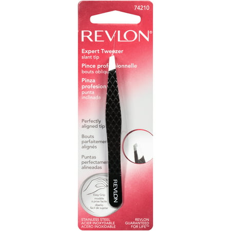 Revlon perfect slant tip expert tweezer (1 count) (Best Tweezers For Ingrown Hairs)