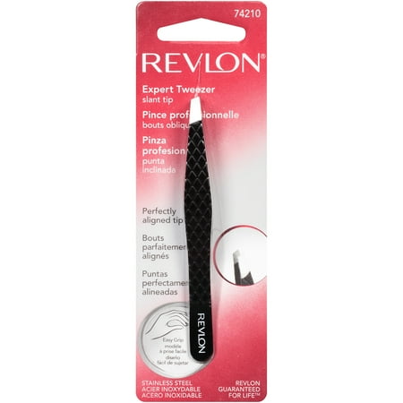 Revlon perfect slant tip expert tweezer (1 count) (Best Female Mustache Removal)