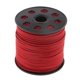 thumbnail image 2 of 100 yardas 2,6 mm bandas de cuerda de cinta de coser suministros de artesanía de bricolaje cordón plano rojo Macarena Cordón plano de terciopelo de Corea, 2 of 7