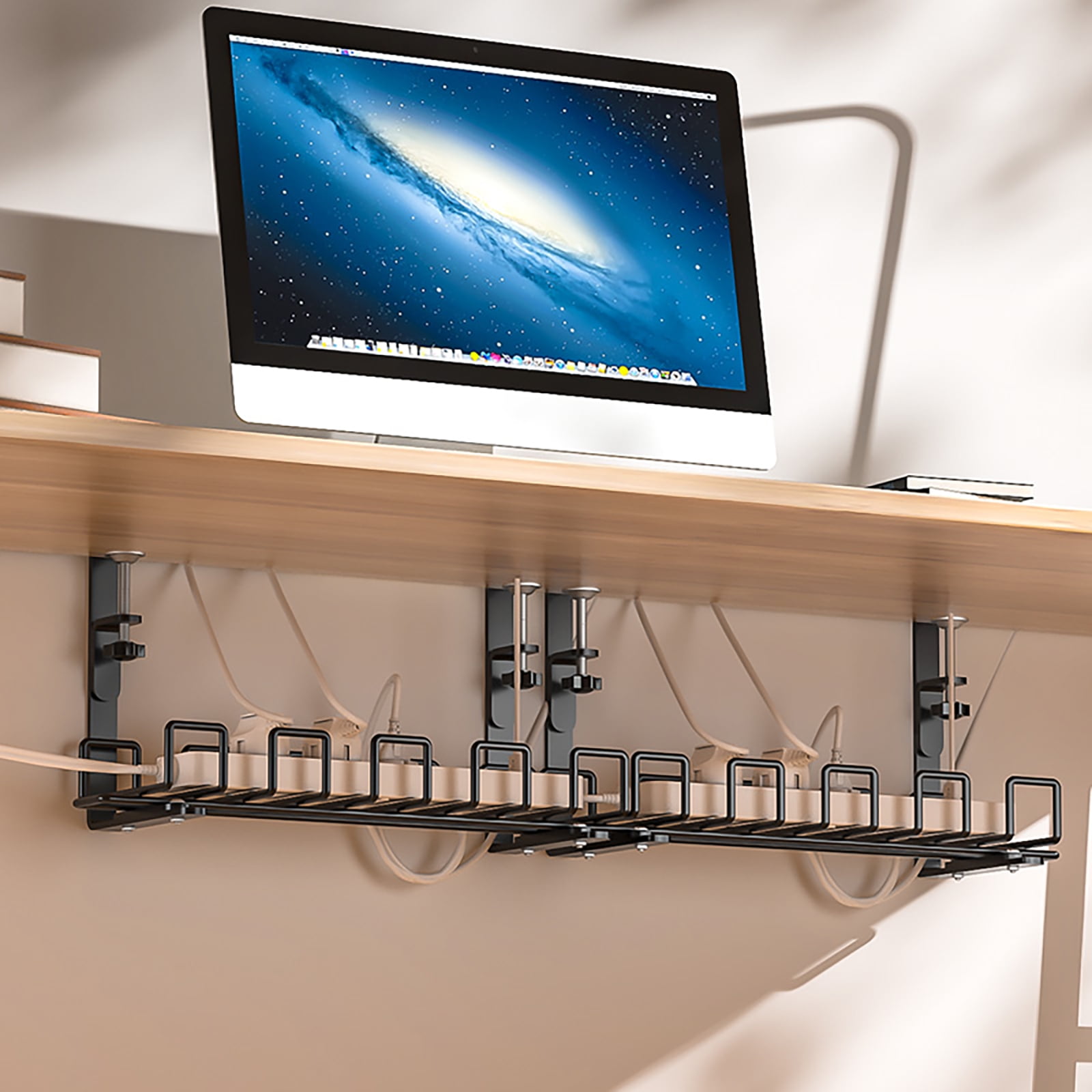 SleekTray - Under Desk Cable Management Tray – Dailysleek