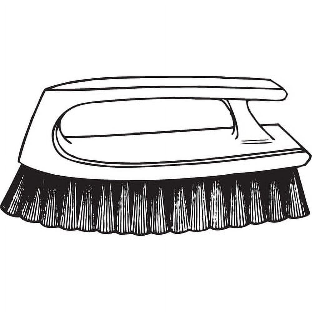 Our Brand Heavy Duty Iron Handle Scrub Brush