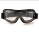 thumbnail image 1 of Gafas de motocicleta de cuero de PU, gafas de sol a prueba de viento, gafas deportivas, gafas de bicicleta retro para gafas de motocross ATV (Nior) JM JM, 1 of 5