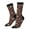 3 Black, variant on coffee mug cup Print Adult Socks for Men & Women,Calf Socks, Ankle Socks,Boots Socks,Breathable Casual Sock,Unisex Crew Socks