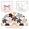 thumbnail image 4 of Sikiie colorful Maple 30-48 inches {designName} Print Christmas Tree Skirt Snowman Xmas Tree Skirt with Edge Christmas Decorations for Holiday Party-36", 4 of 7
