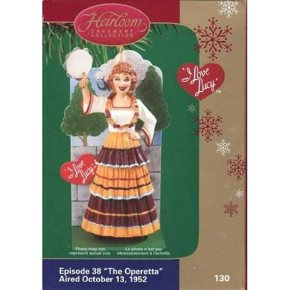 Hallmark Ornament 2006 I Love Lucy - The Operetta -  Carlton Ornament