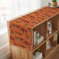 thumbnail image 6 of Orange Western Cowboys Table Runner, Vintage Country Horse Mountain Washable Cotton Linen Table Runners 90 Inches Long, Dresser Scarf Runner for Dining/Coffee/Kitchen/Hallway Tables 13''x90'', 6 of 9