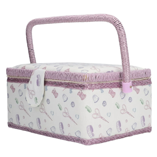 Panier de Couture, Large Application Portable Durable Résistant à l'Usure Haute Élasticité Organisateur de Couture pour Extérieur pour Maison pour Couture