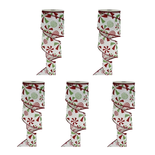 TIELUTT Polka Dot Ribbon with Striped Bow in Candy Green Rotatable Christmas Decoration Ready Wrapping Paper Newspaper Roses Wrapping Paper Fall Wrapping Paper Rude Wrapping Paper Cow Wrapping Paper