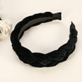 thumbnail image 6 of Solid Wide Headbands Non-slip Fashion Black Hair Hoop 1.18inch Wide for Girl Women, 6 of 7