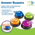 thumbnail image 2 of Learning Resources Botones de respuesta (set de 4), pulsadores de colores, juegos infantiles, material profesor Learning Resources NA, 2 of 6