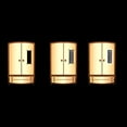 thumbnail image 3 of Lefu Grille d'Aération Rectangulaire en Alliage Noir, Couvercle de Ventilation pour Armoires et Garde-Robes, 3 of 8