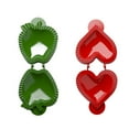 thumbnail image 2 of 2 Pcs Holiday Pie Mold Set, Heart & Apple Hand Pie Press Maker for Christmas, Halloween, Thanksgiving Family Baking & Potluck Celebrations, 2 of 10