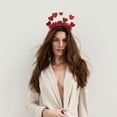 thumbnail image 4 of Nestingho 3Ud Diademas Con Para Fiestas De San Valentín Y Bodas, 4 of 8