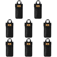 thumbnail image 1 of 1 bolsa para estaca de tienda portátil de 8,66 x 4,92 x 0,18 pulgadas para acampar con asa negra, 1 of 4