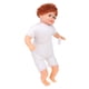 thumbnail image 3 of Muñeca de Niño Rellena Recién Nacida Muñeca Renacida de Goma Suave con Ropa Blanca CUTICAT Simulation Boy Doll, 3 of 8