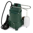 thumbnail image 3 of Zoeller 1/2 HP Pro 115V Cast Iron Submersible Sump Pump 1096-0001, 3 of 6
