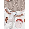 thumbnail image 6 of Suealasg Infant Girls Christmas Romper Jumpsuit Long Sleeve Santa Claus Print Full Length Jumpsuit 3 6 9 12 18 Months Baby Girls Fall Winter Clothes, 6 of 9