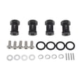 thumbnail image 1 of Baohd RC Wheel Hub Adapter Replacement Upgrading Accessories Aluminum Alloy Connection Fittings Wheels Connectors Upgrade Accessory Black, 1 of 7