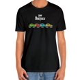thumbnail image 1 of Men's Casual Cotton T-Shirt with Unique Car Design - Breathable, Short Sleeve, Round Neck for Summer Outings & Sports, 1 of 6