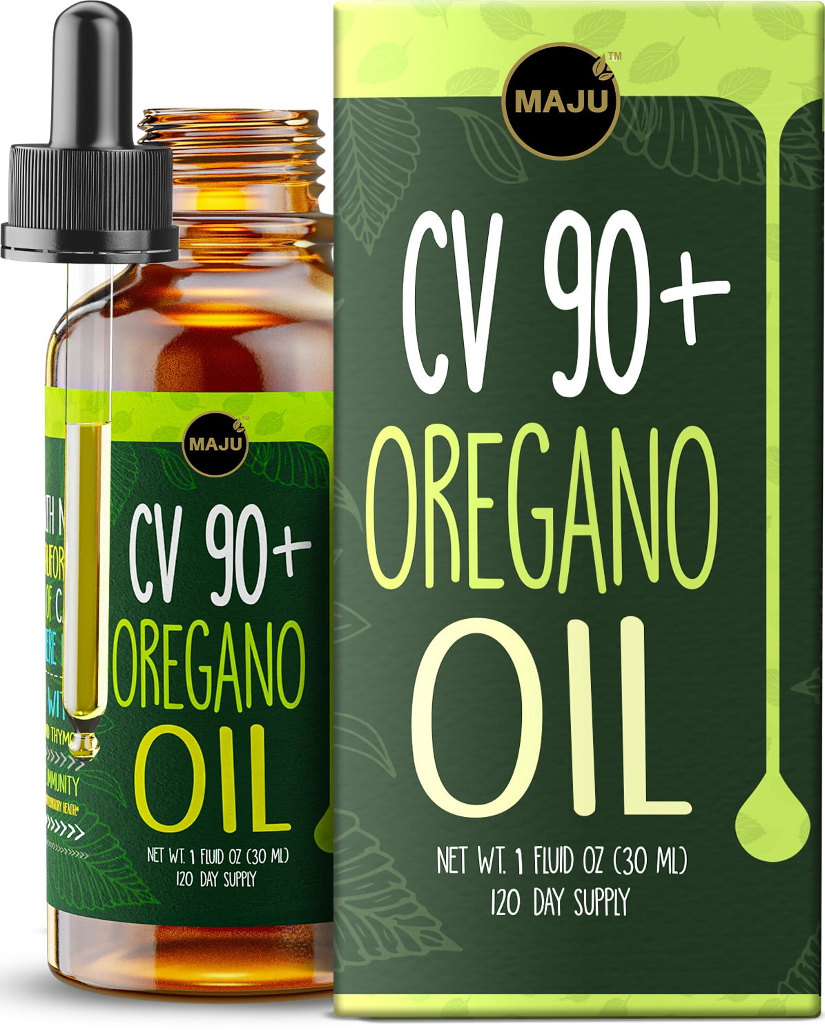 ORZAX Oregano Oil Drops with Olive Oil - 88% Carvacrol, Immune