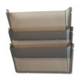 thumbnail image 2 of Unbreakable Docupocket 3-Pocket Wall File, Letter, 14 1/2 X 3 X 6 1/2, Smoke | Bundle of 5 Packs, 2 of 7
