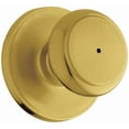 thumbnail image 2 of Weiser Lock Polished Brass Troy Privacy Knob GA331 T3 MS 6LR1, 2 of 2