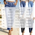 thumbnail image 3 of QSAWXQZ Womens Mid Waist Cropped Jeans Straight Leg Denim Pants Pockets Casual Trousers 3XL, 3 of 8