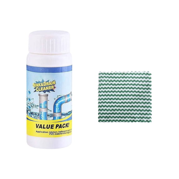 Rourlinge Fast Acting Enzyme Drain Cleaner for Toilet Sink Shower Bathtub Pipe Clog Remover Foam Unclog Drain Opener Septic Safe Hair Grease Food Waste Dissolver