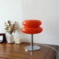 thumbnail image 2 of Glass Table Lamp Trichromatic Dimming Living Room Atmosphere Lamps Eye Protection Night Light GirlBedroom US Plug, 2 of 5