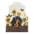 thumbnail image 5 of Pzuqiu Dog Kid Outerwear Vest Size 4 Polyester Warm Zipper Winter Sleeveless Jacket with Pockets Lightweight Comfortable Fall Outerwear Versatile Soft for Teen Girls Trendy, 5 of 7