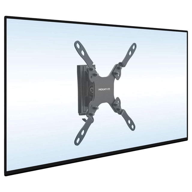 Mount-It! RV Camper Trailer TV Wall Mount, Full Motion, Low Profile, Fits 23" to 43" TV's, 33 Lbs. Max