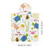 Dvkptbk Kids Beach Hooded Beach Changing Towel Swimming Wearable Beach Accessories Vacation Essential Gift